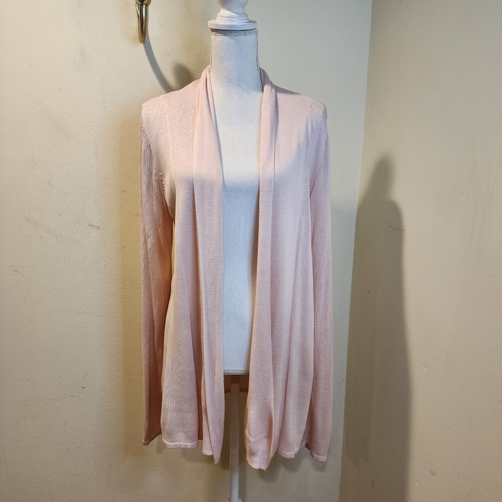 CYRUS Soft Pink Open Front  Women's Cardigan Size M